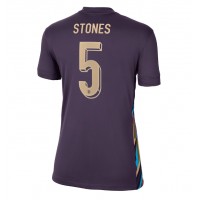 Koszulka piłkarska Anglia John Stones #5 Strój wyjazdowy dla kobiety ME 2024 tanio Krótki Rękaw